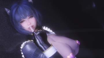 Картинка 3д+графика существа+ creatures фон взгляд девушка