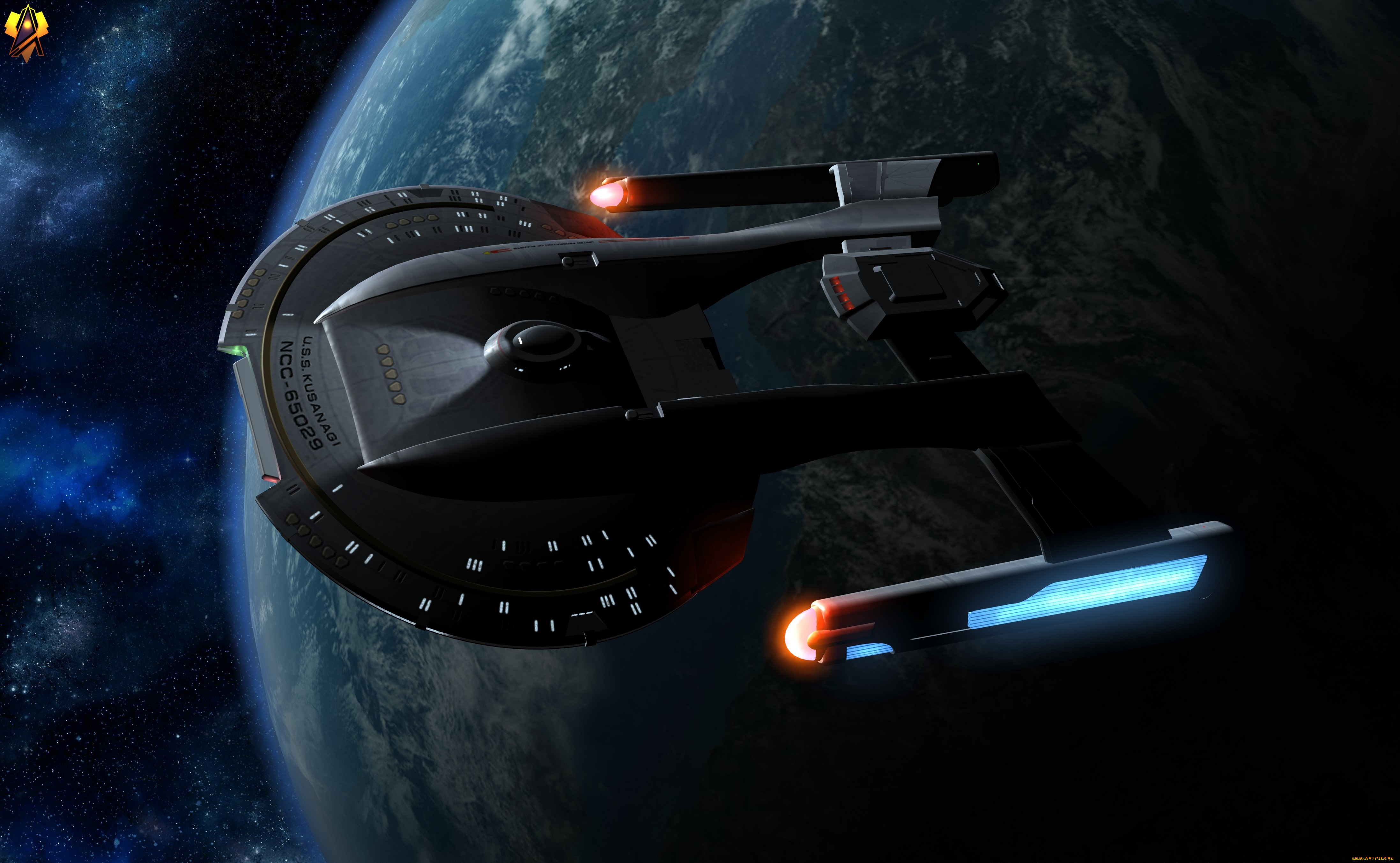 космос, арт, полет, вселенная, планета, космический, корабль