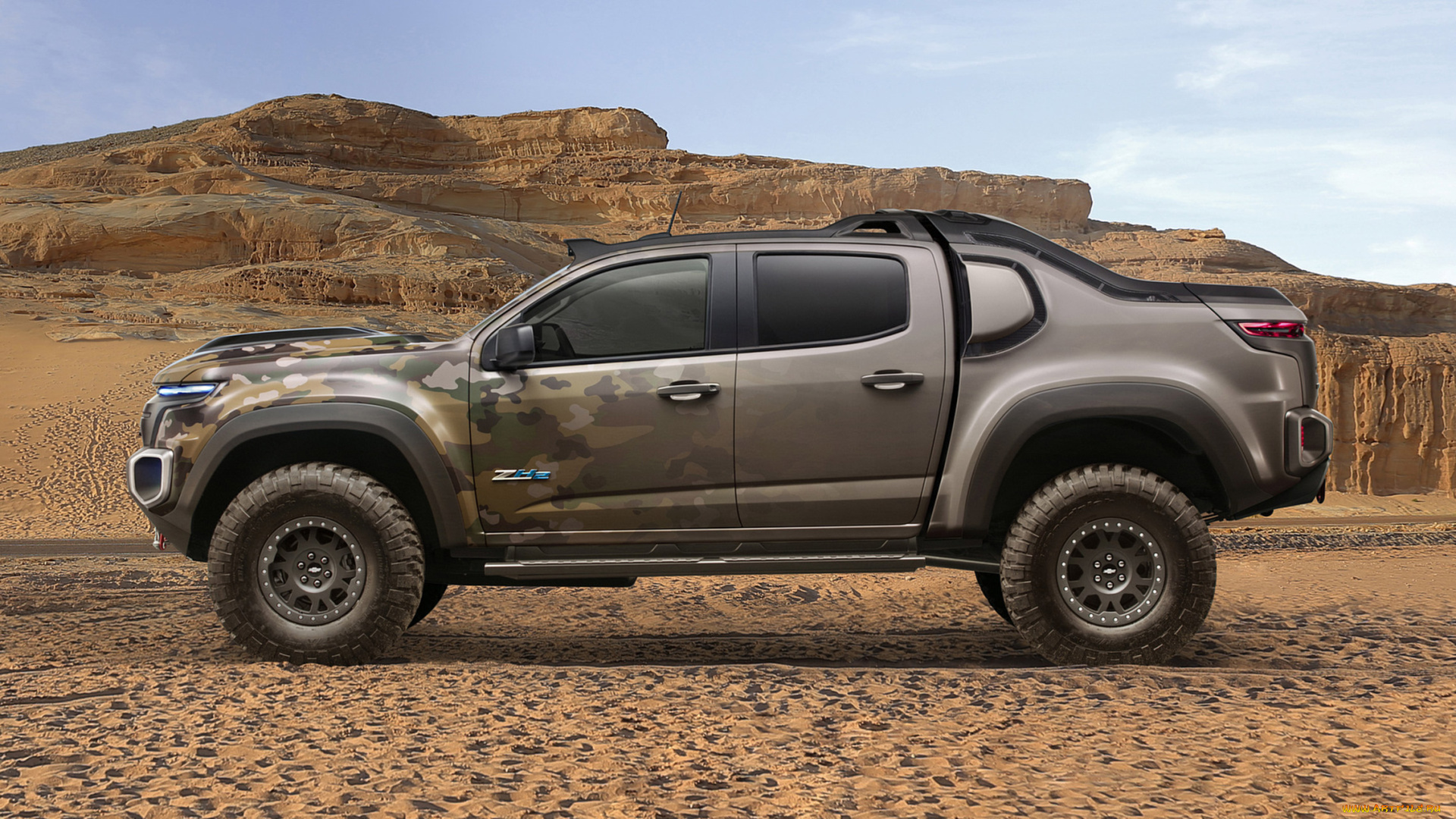 chevrolet, colorado, zh2, fuel, cell-ev, concept, 2016, автомобили, chevrolet, zh2, cell-ev, fuel, 2016, concept, colorado