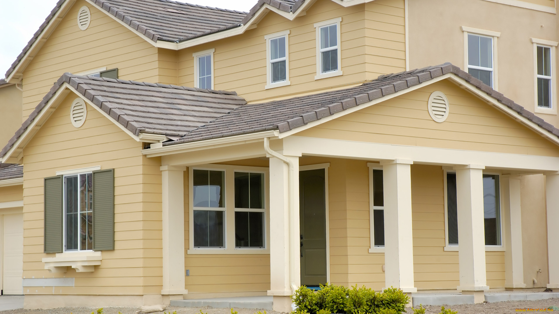 города, -, здания, , дома, вилла, дом