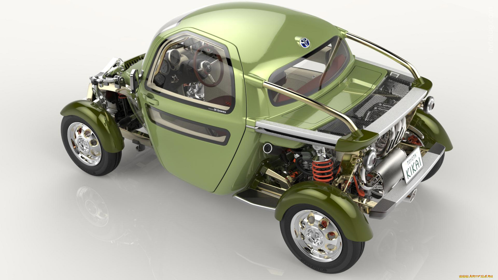 toyota, kikai, concept, 2015, автомобили, toyota, 2015, concept, kikai