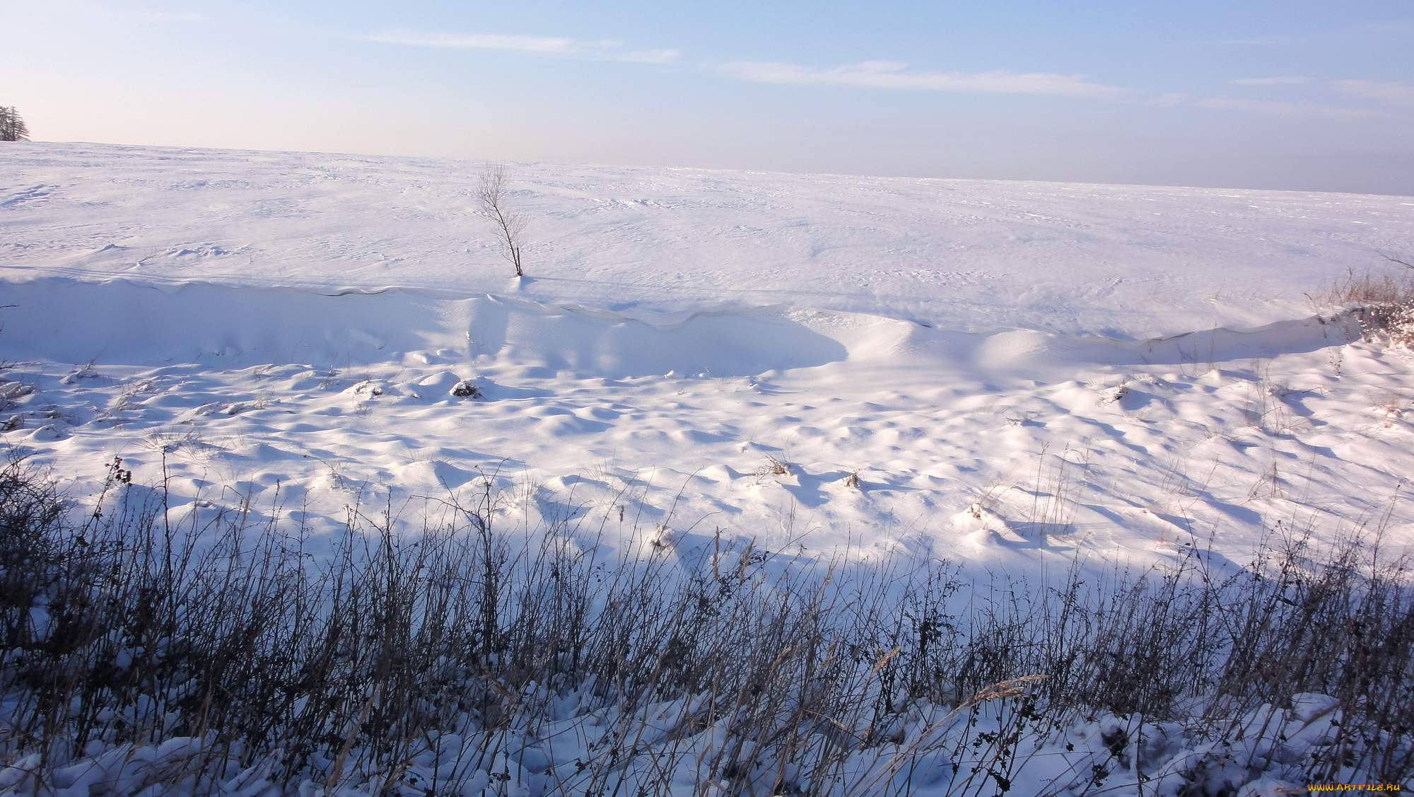 природа, зима, снег