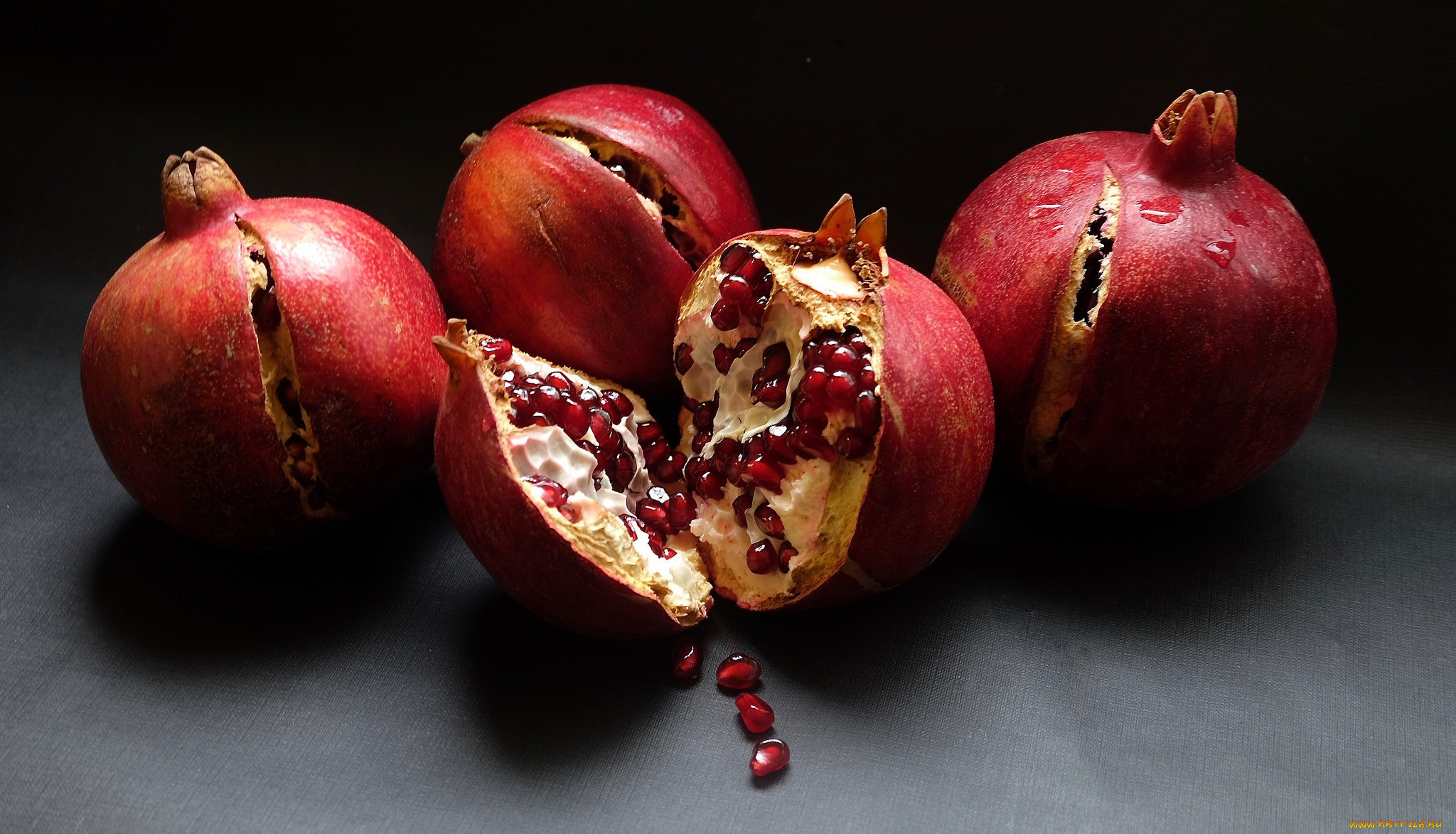 еда, гранат, плоды