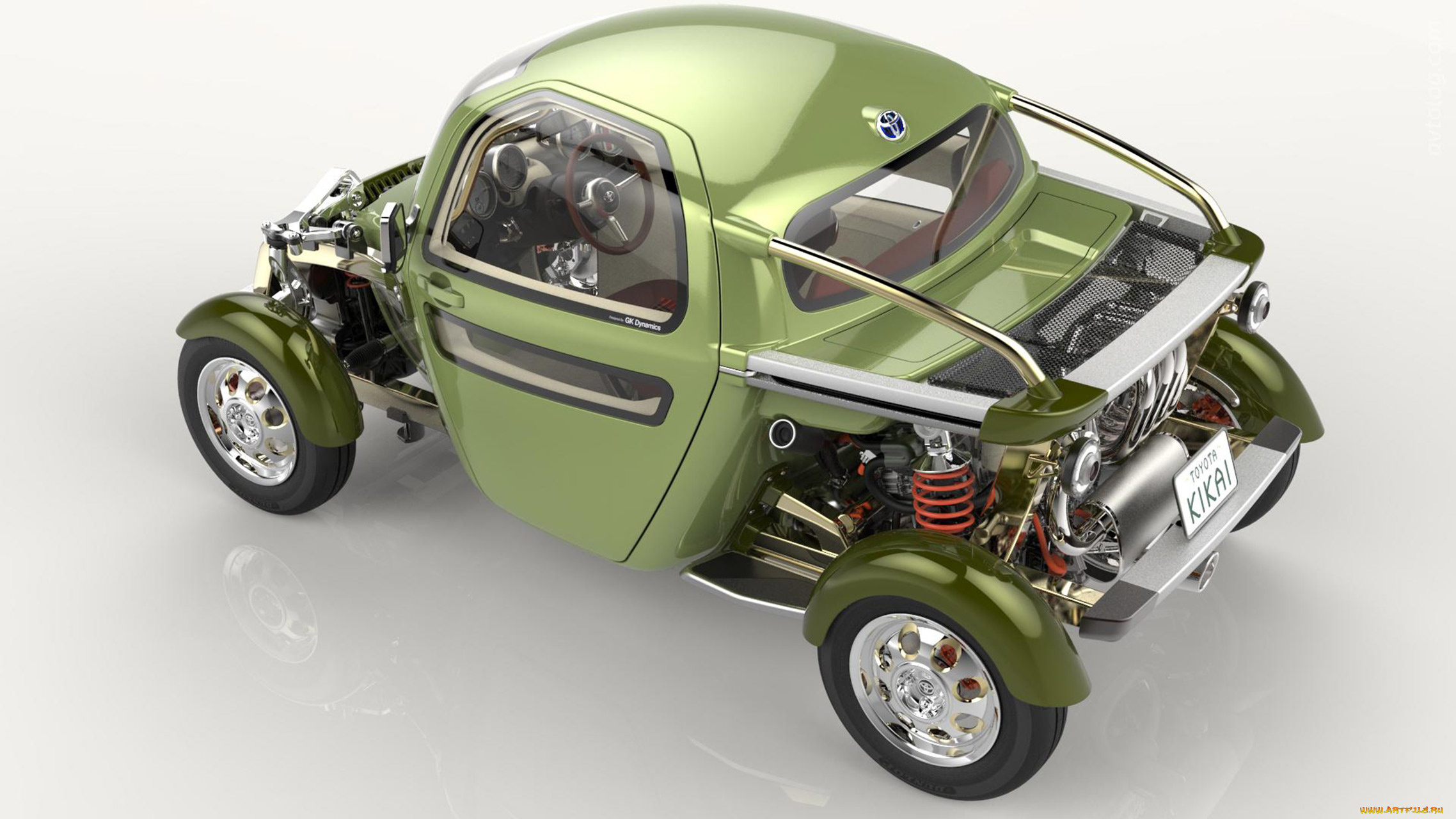 toyota, kikai, concept, 2015, автомобили, toyota, 2015, concept, kikai