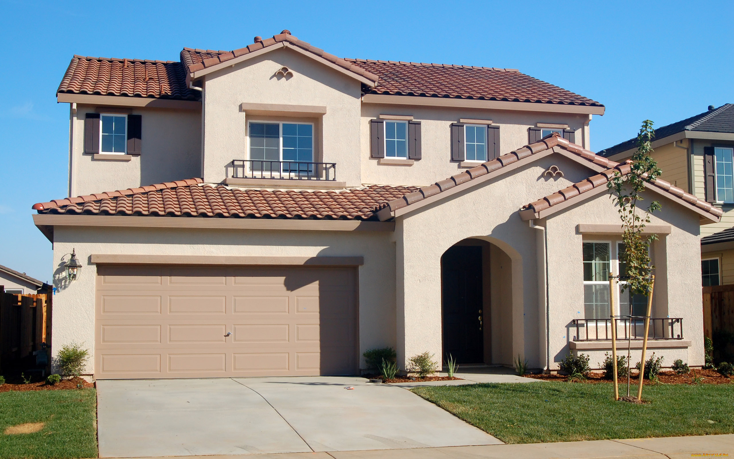 города, -, здания, , дома, вилла, дом