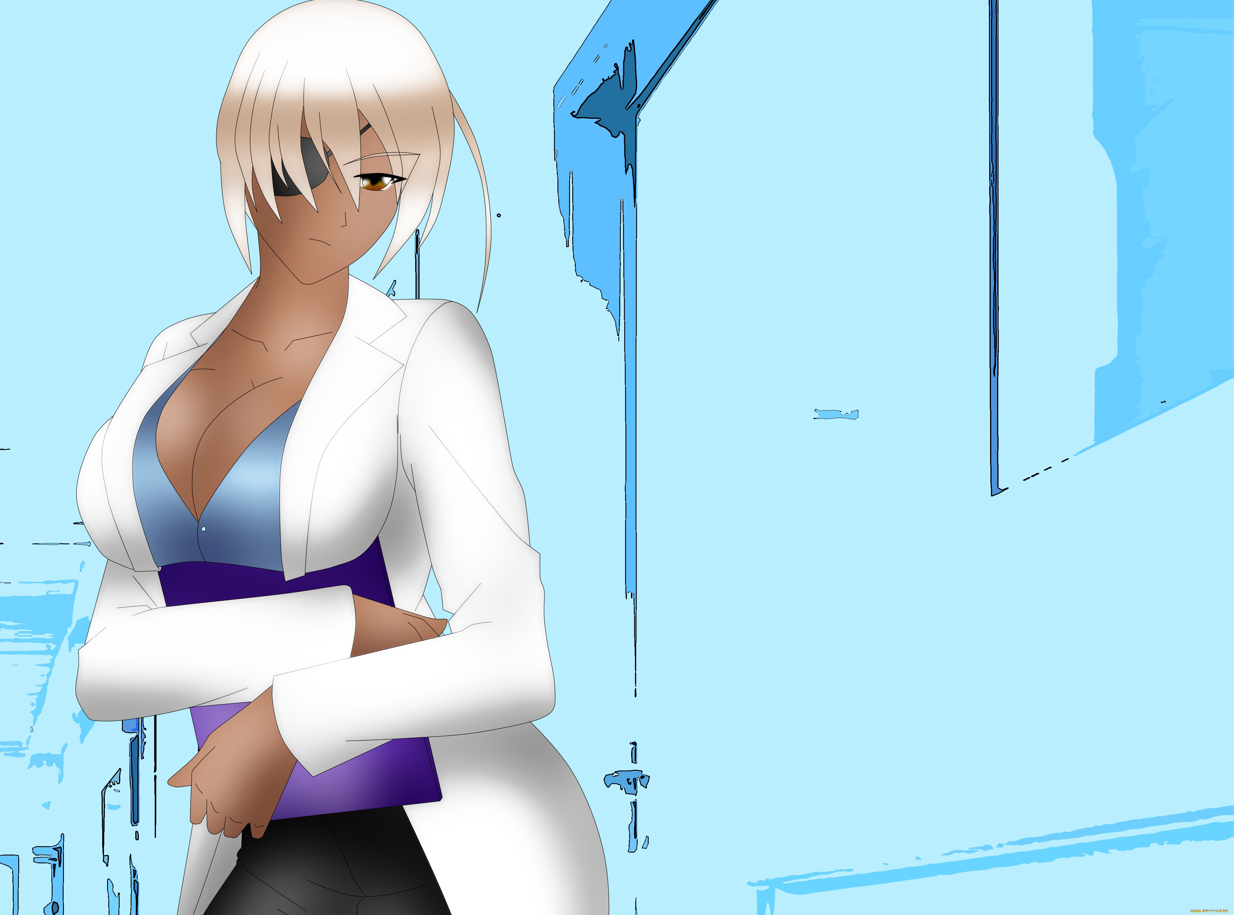 векторная, графика, девушки, , girls, фон, взгляд, девушка