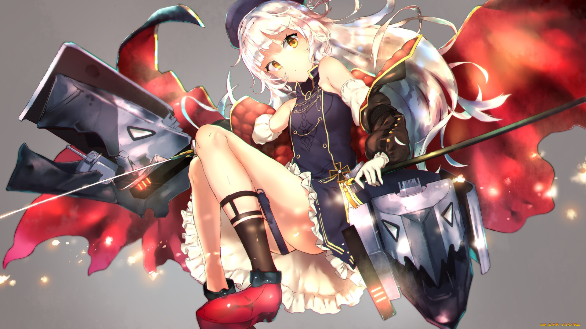 аниме, azur, lane, z46, azur, lane