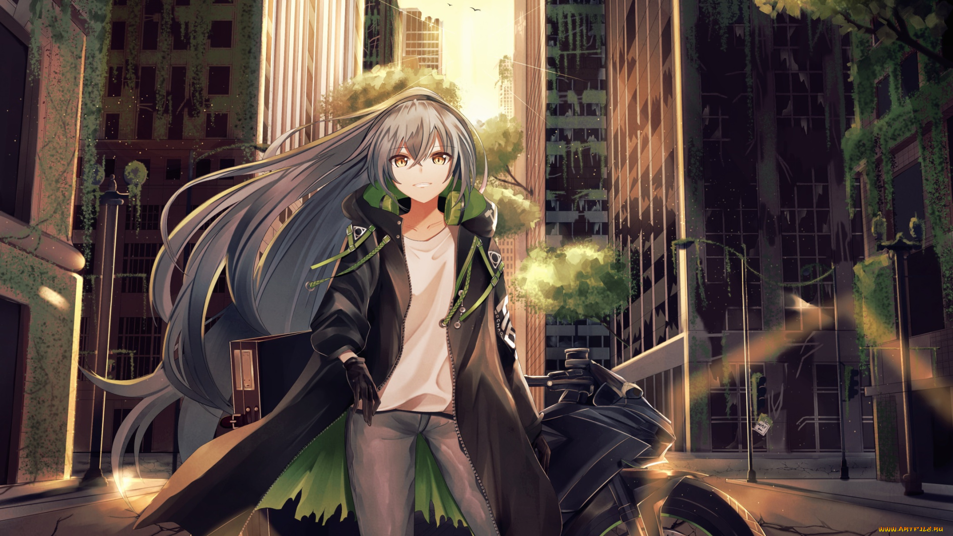 аниме, girls, frontline, aek-999, girls, frontline