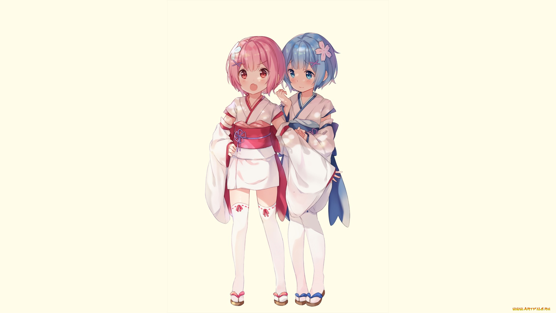 аниме, re, , zero, kara, hajimeru, isekai, seikatsu, девушки, взгляд, фон