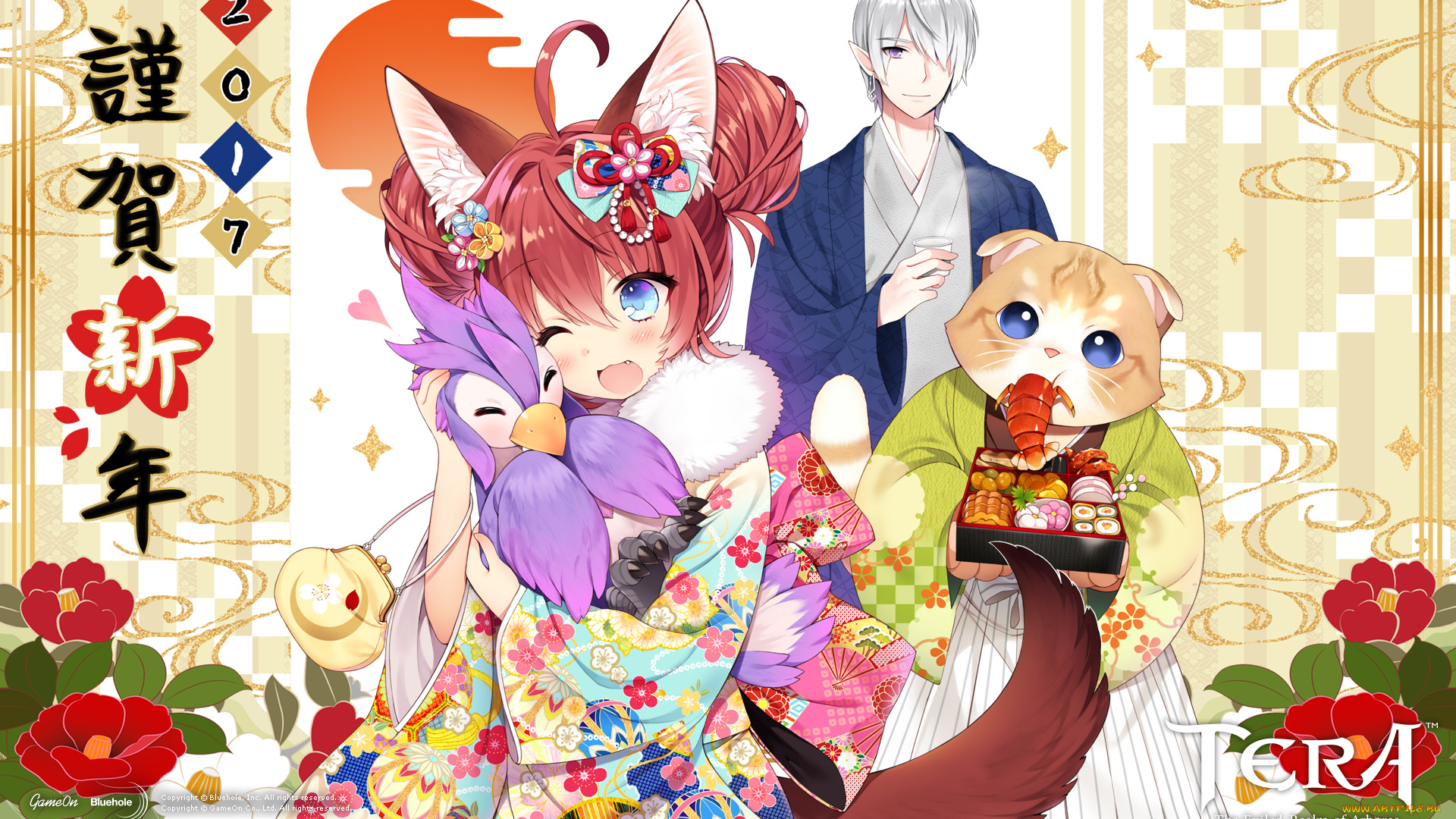 аниме, животные, , существа, tera, online