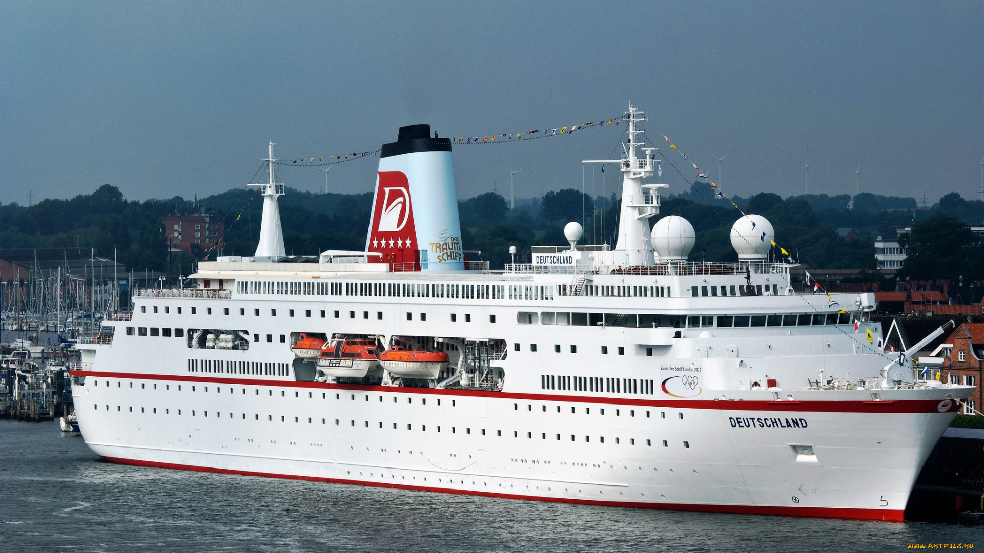 deutschland, корабли, лайнеры, круиз, лайнер