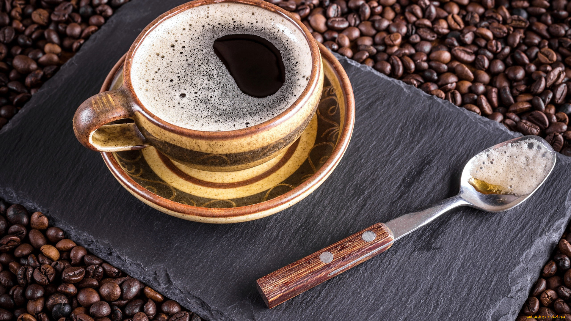 еда, кофе, , кофейные, зёрна, чашка, зерна, напиток