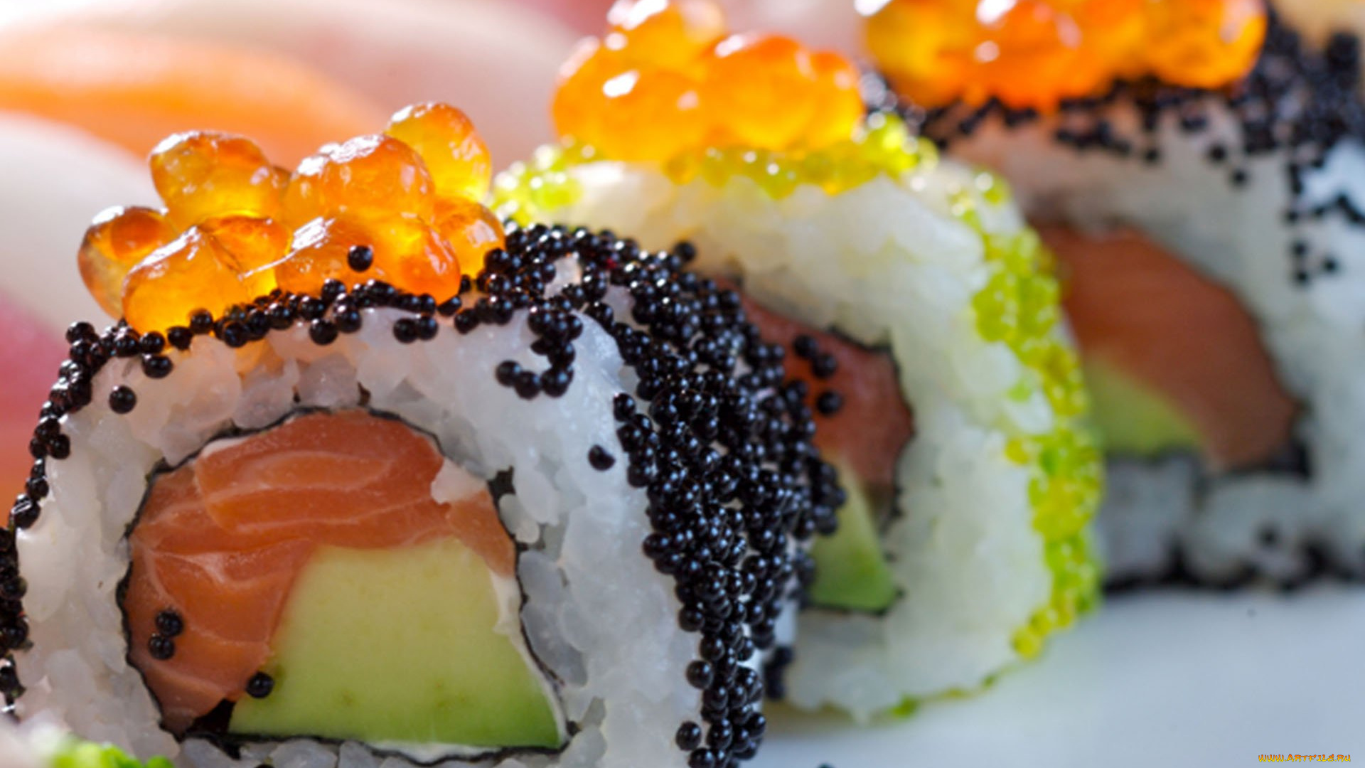 еда, рыба, , морепродукты, , суши, , роллы, кухня, роллы, японская, икра, ассорти, суши