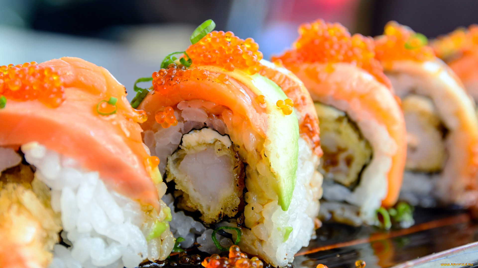 еда, рыба, , морепродукты, , суши, , роллы, японская, роллы, икра, кухня
