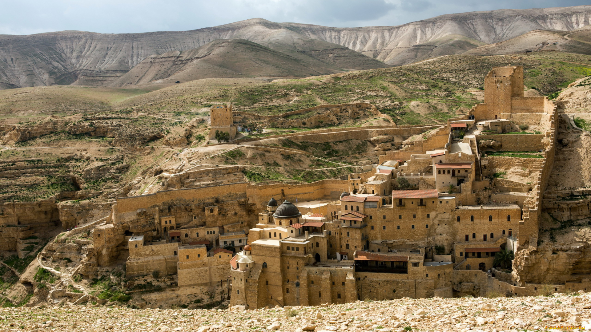 города, иерусалим, , израиль, горы, каменный, город