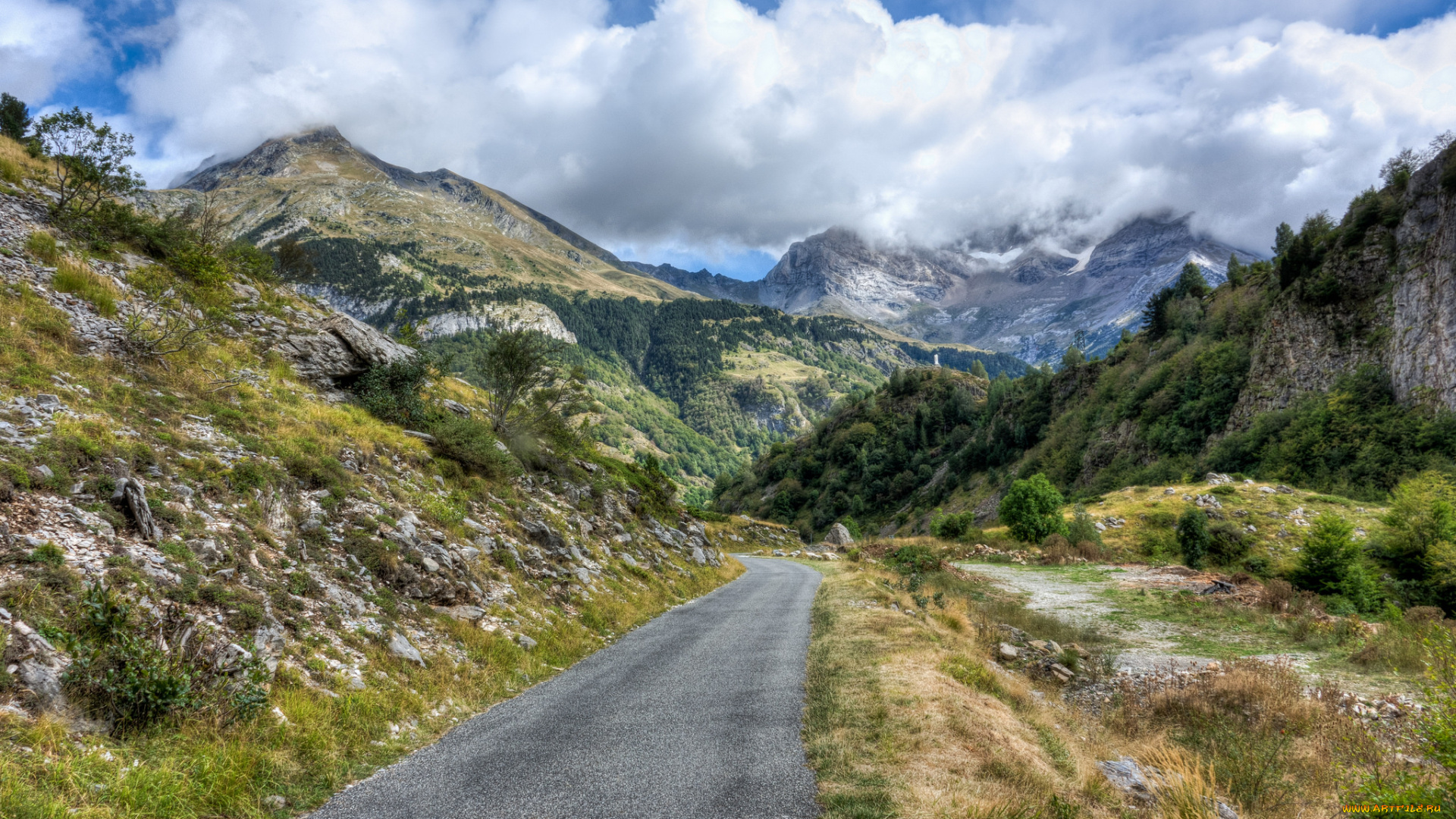 природа, дороги, простор