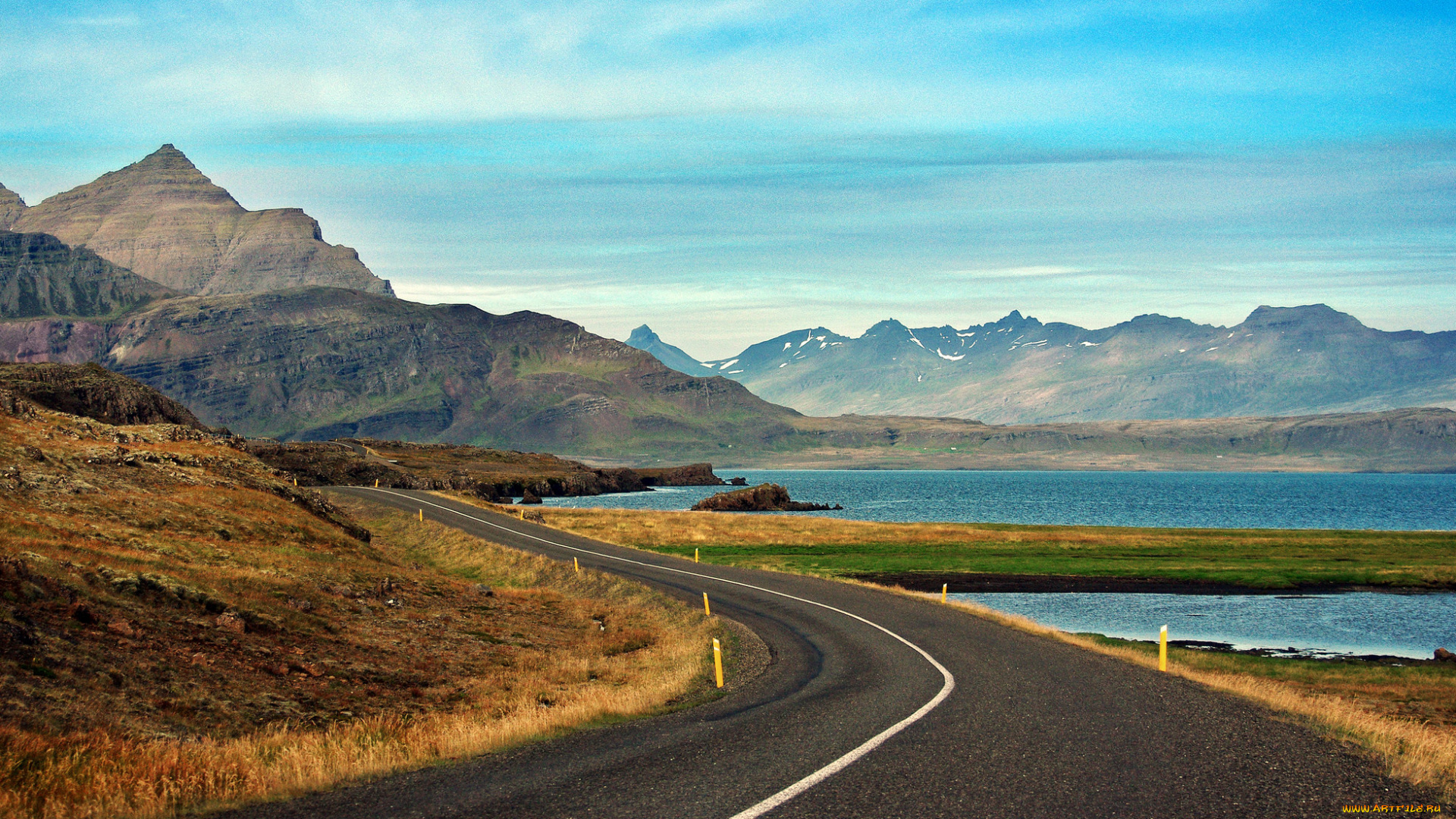 природа, дороги, простор