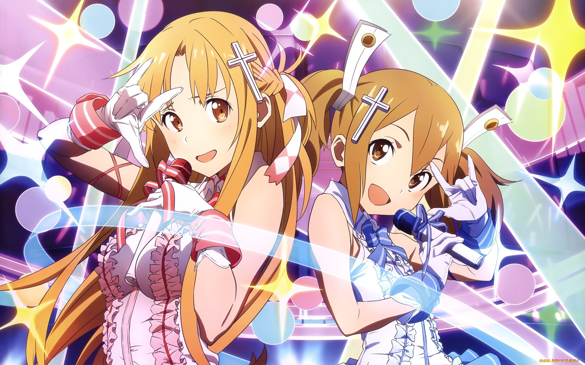 аниме, sword, art, online, sword, art, online, мастера, меча, онлайн