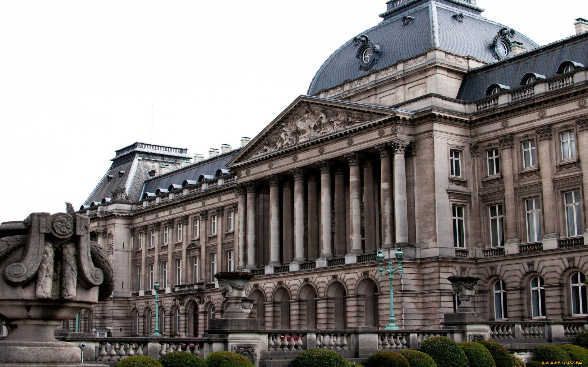 города, брюссель, , бельгия, здание, колонны