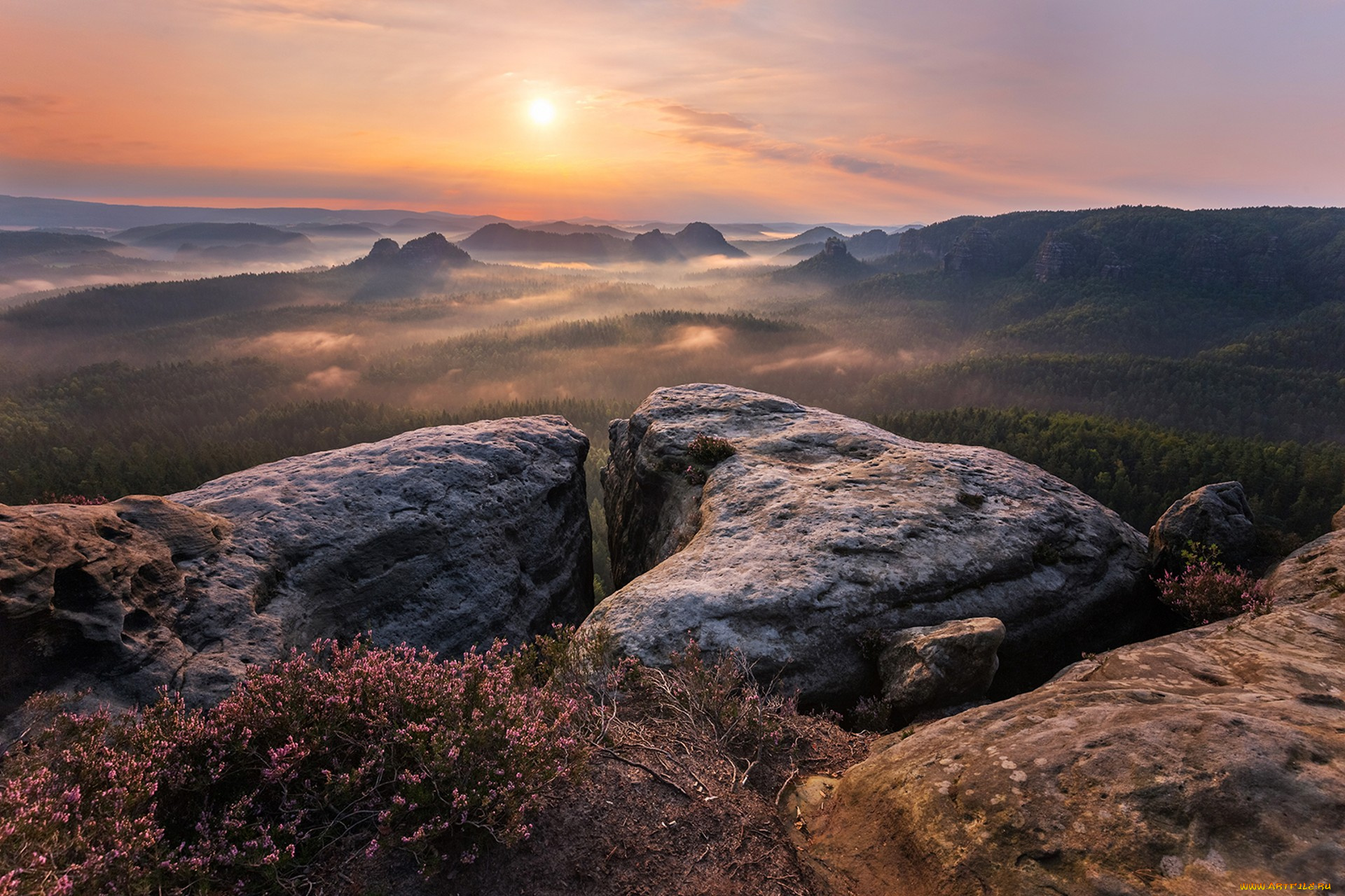 природа, восходы, закаты, простор