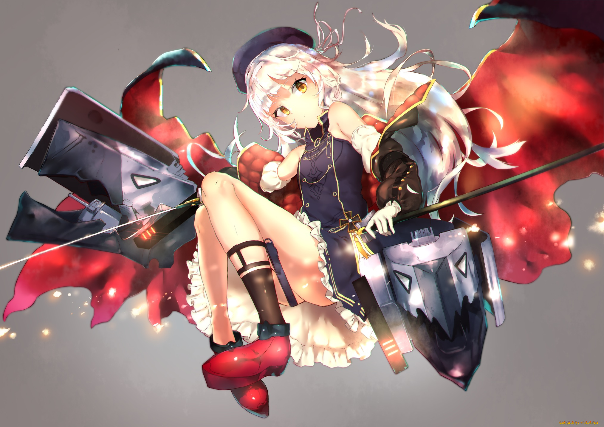 аниме, azur, lane, z46, azur, lane