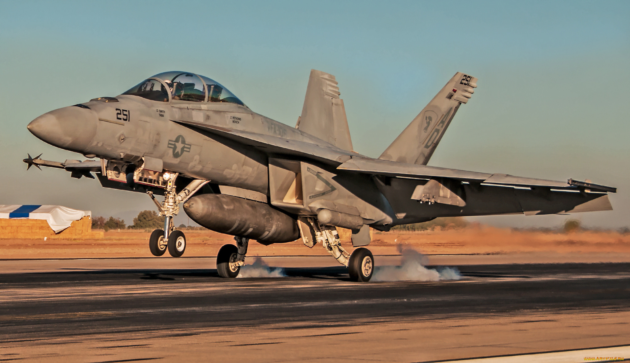 boeing, fa-18f, super, hornet, авиация, боевые, самолёты, ввс