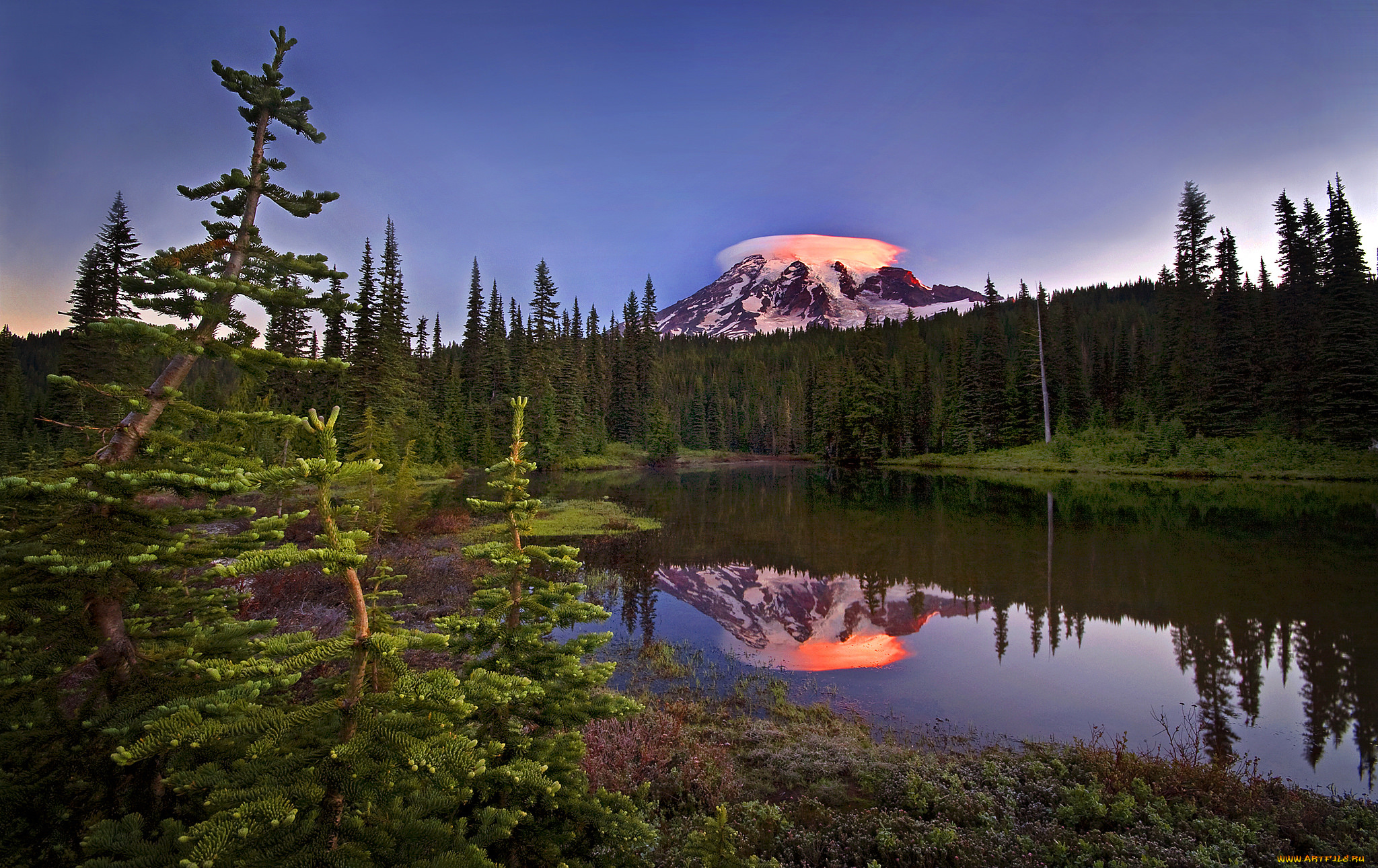 природа, реки, озера, простор