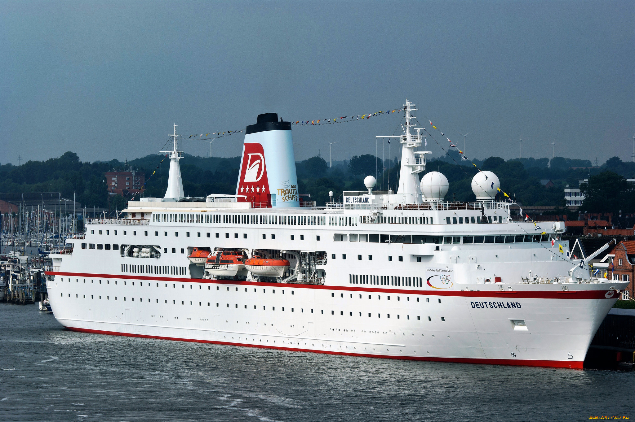 deutschland, корабли, лайнеры, круиз, лайнер