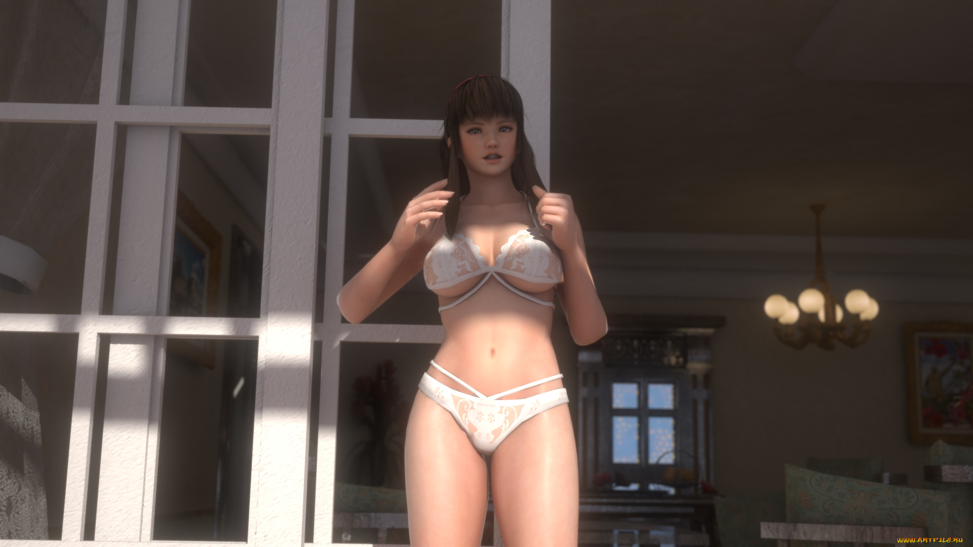 3д, графика, люди, , people, девушка, взгляд, фон