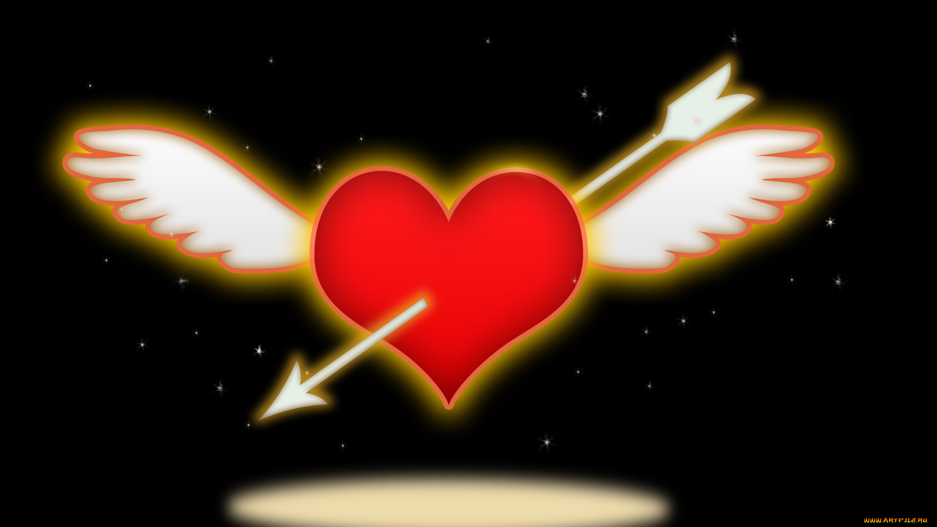 праздничные, день, святого, валентина, , сердечки, , любовь, сердце