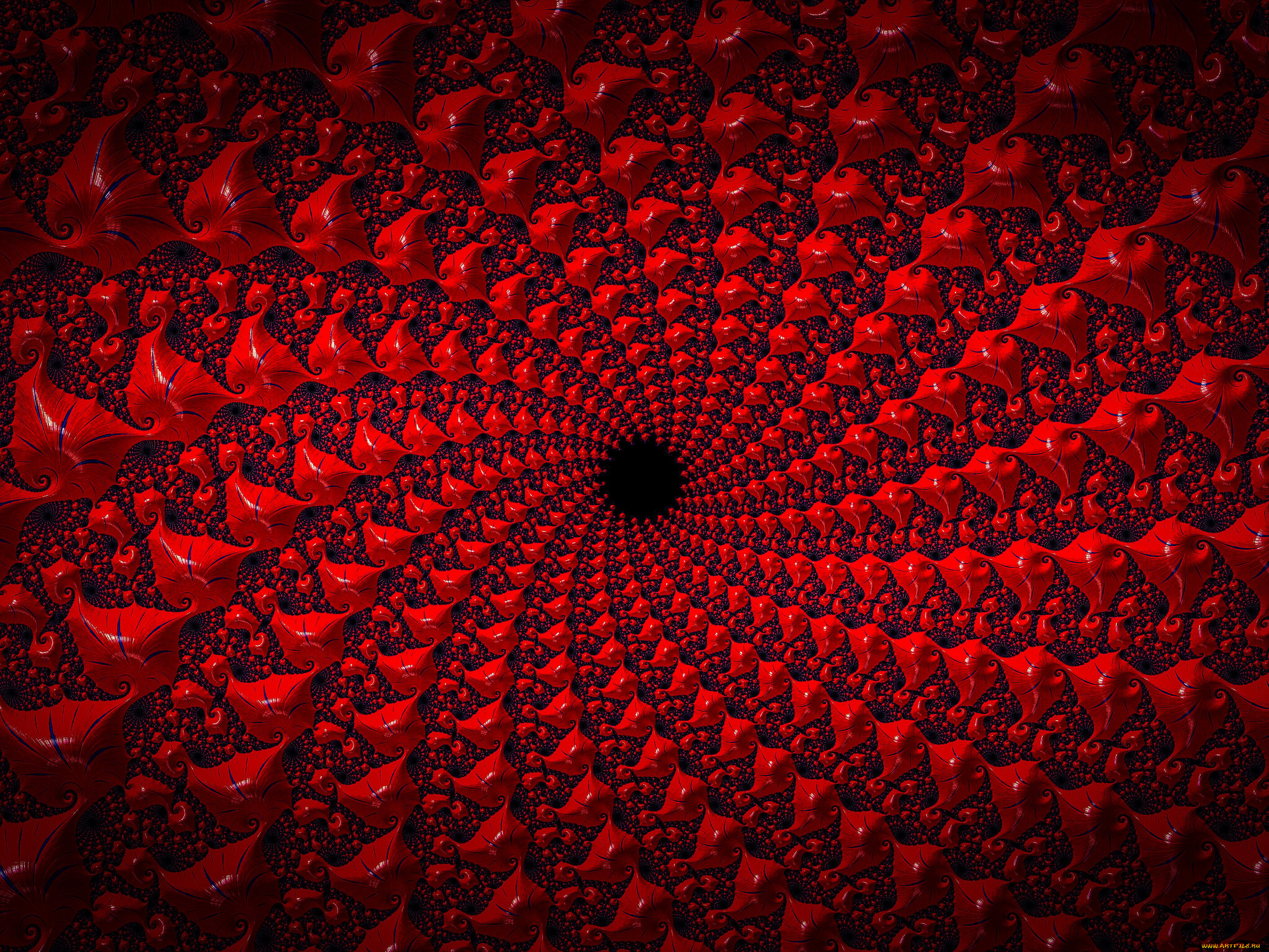 3д, графика, фракталы, , fractal, узор, фон, цвет