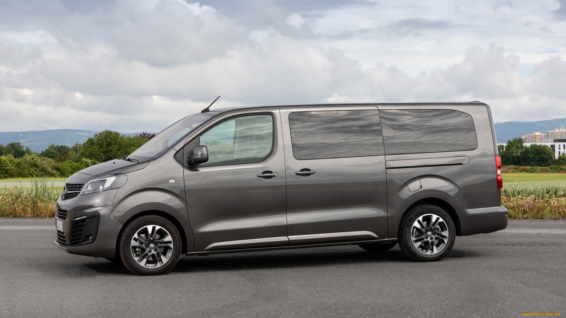 2020, opel, zafira, автомобили, opel, zafira, 2020, немецкие, минивэн, серый, новая, модель, экстерьер, вид, сбоку, life, large