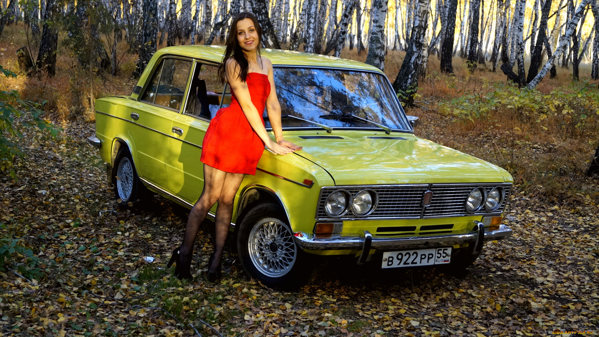 автомобили, -авто, с, девушками, lada, 2103