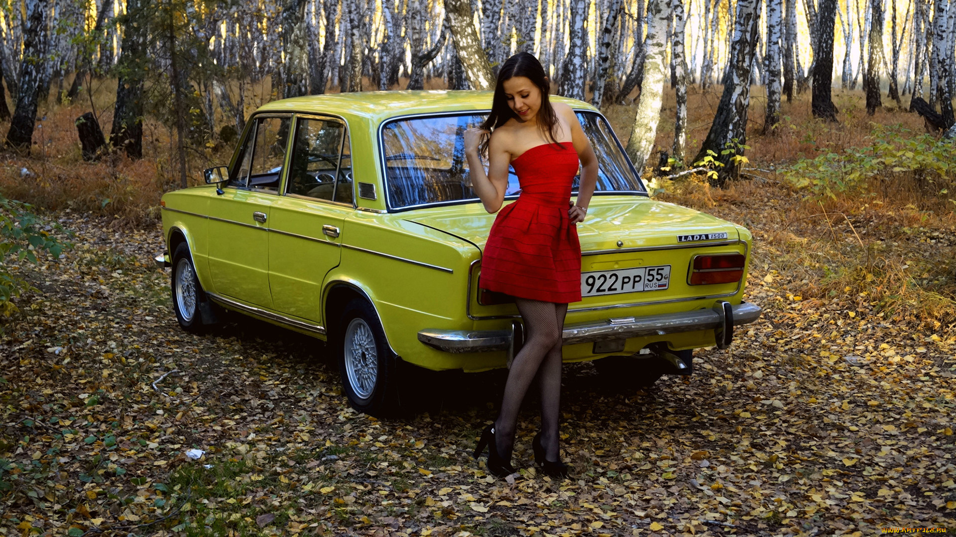 автомобили, -авто, с, девушками, lada, 2103