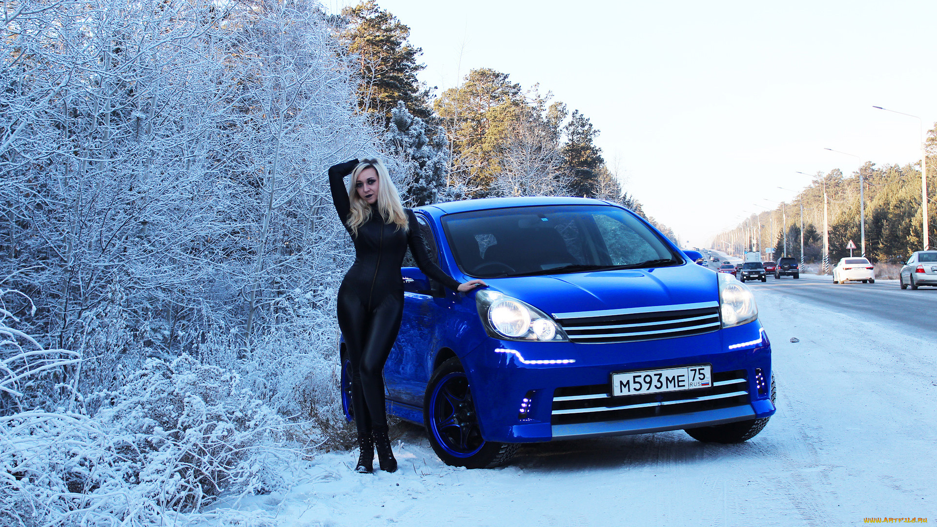 автомобили, -авто, с, девушками, nissan, note, intigriti