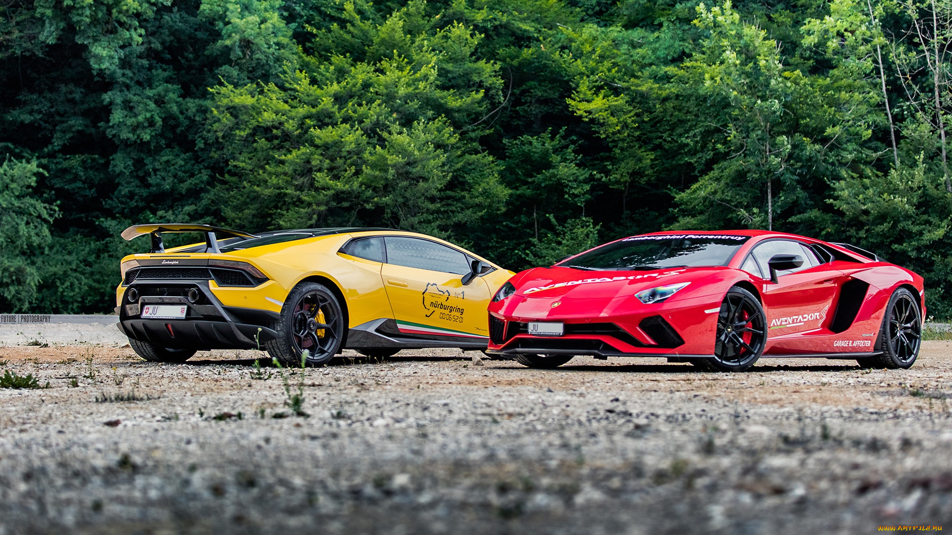 автомобили, lamborghini, aventador, s, huracan, performante