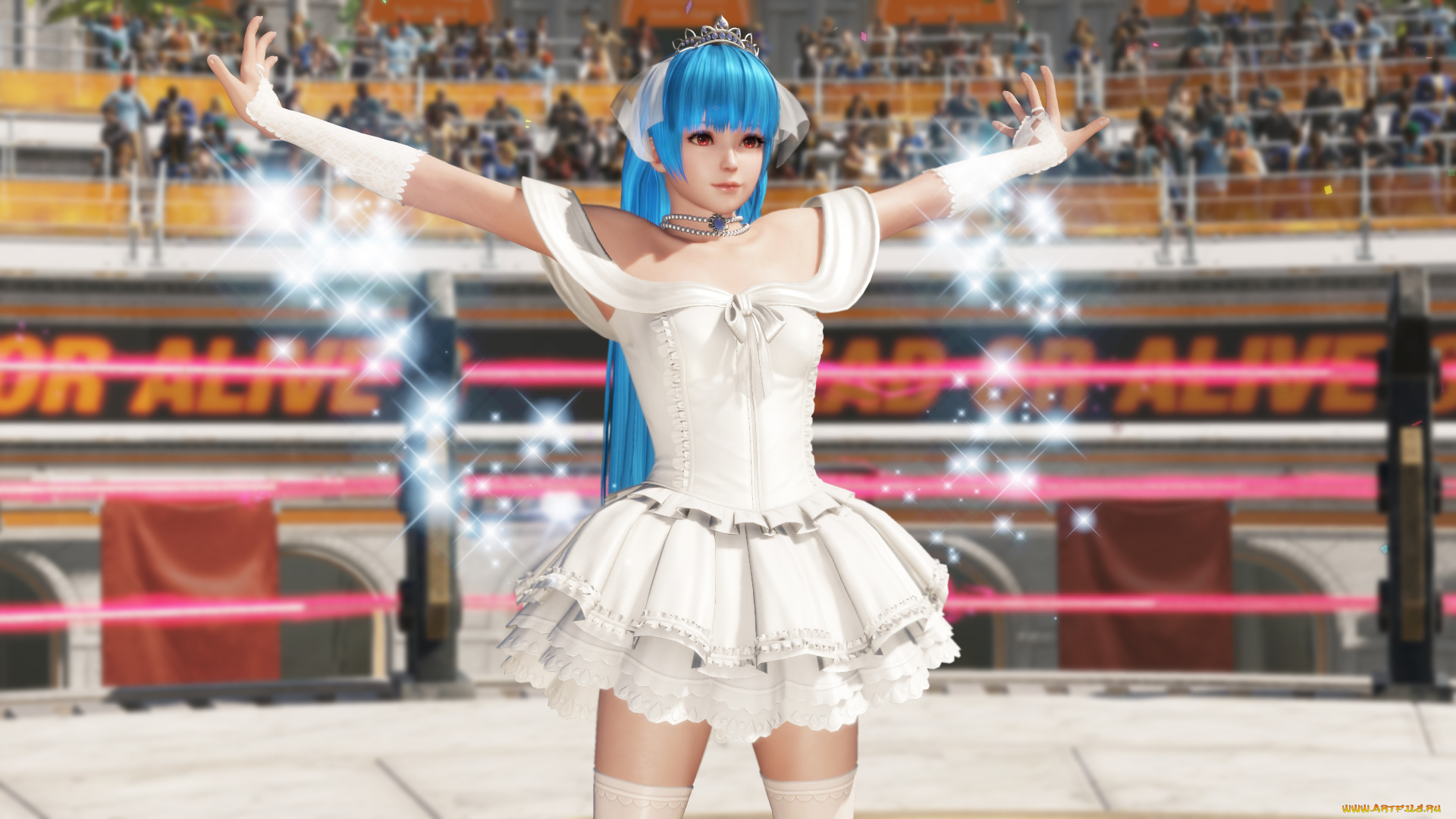 видео, игры, dead, or, alive, 6, девушка, арена, kula, diamond, dead, or, alive