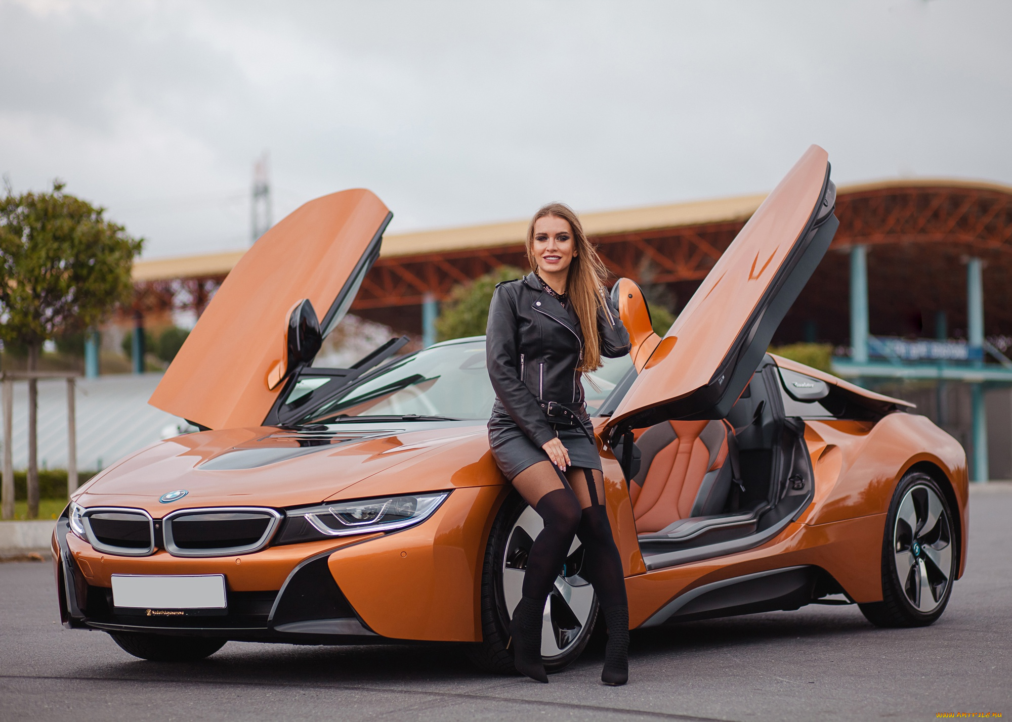 автомобили, -авто, с, девушками, bmw, i8