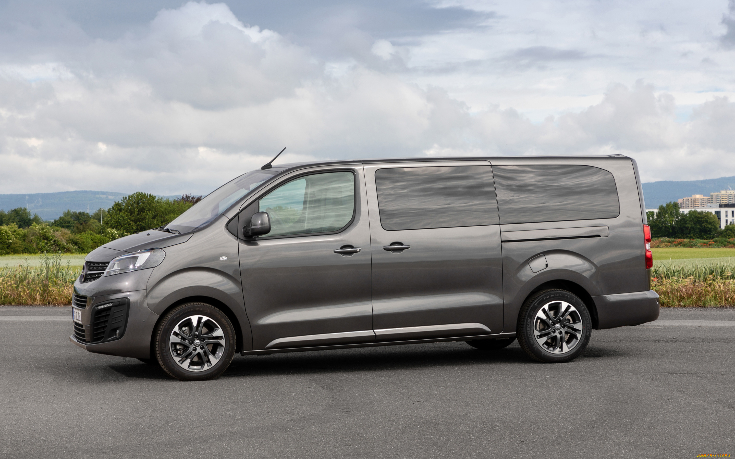 2020, opel, zafira, автомобили, opel, zafira, 2020, немецкие, минивэн, серый, новая, модель, экстерьер, вид, сбоку, life, large