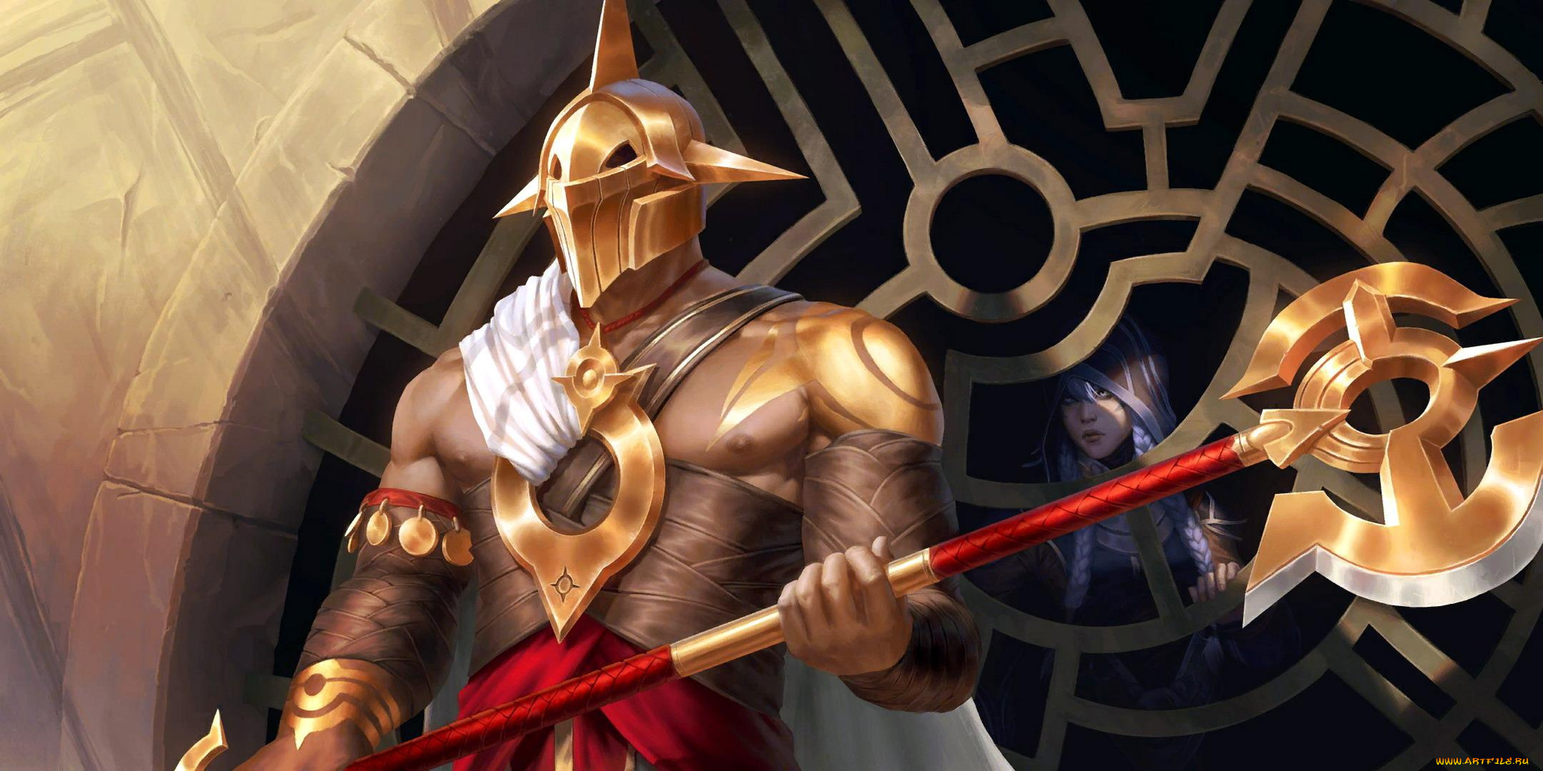 видео, игры, league, of, legends, , legends, of, runeterra, воин, алебарда, окно, ashe