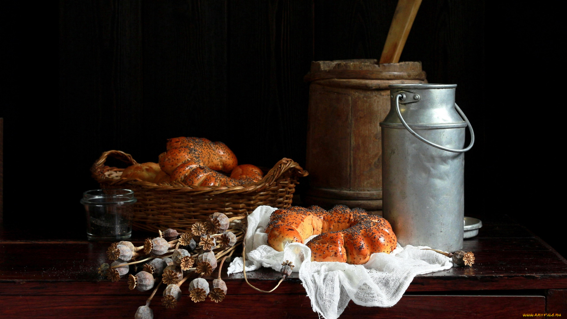 еда, хлеб, , выпечка, мак, сдоба, выпечка