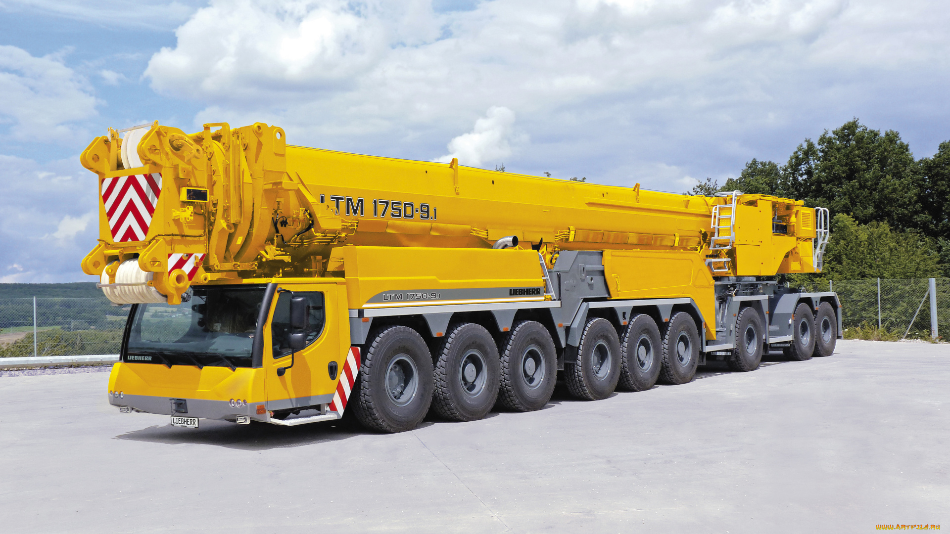 техника, краны, liebherr