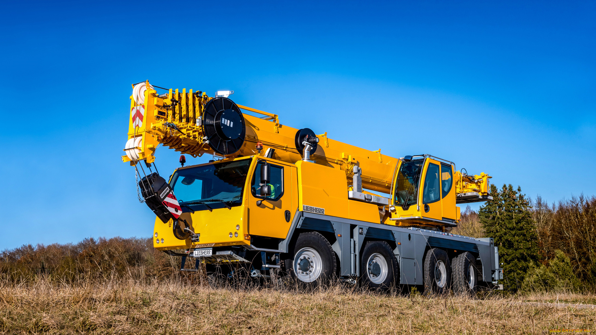 техника, краны, liebherr