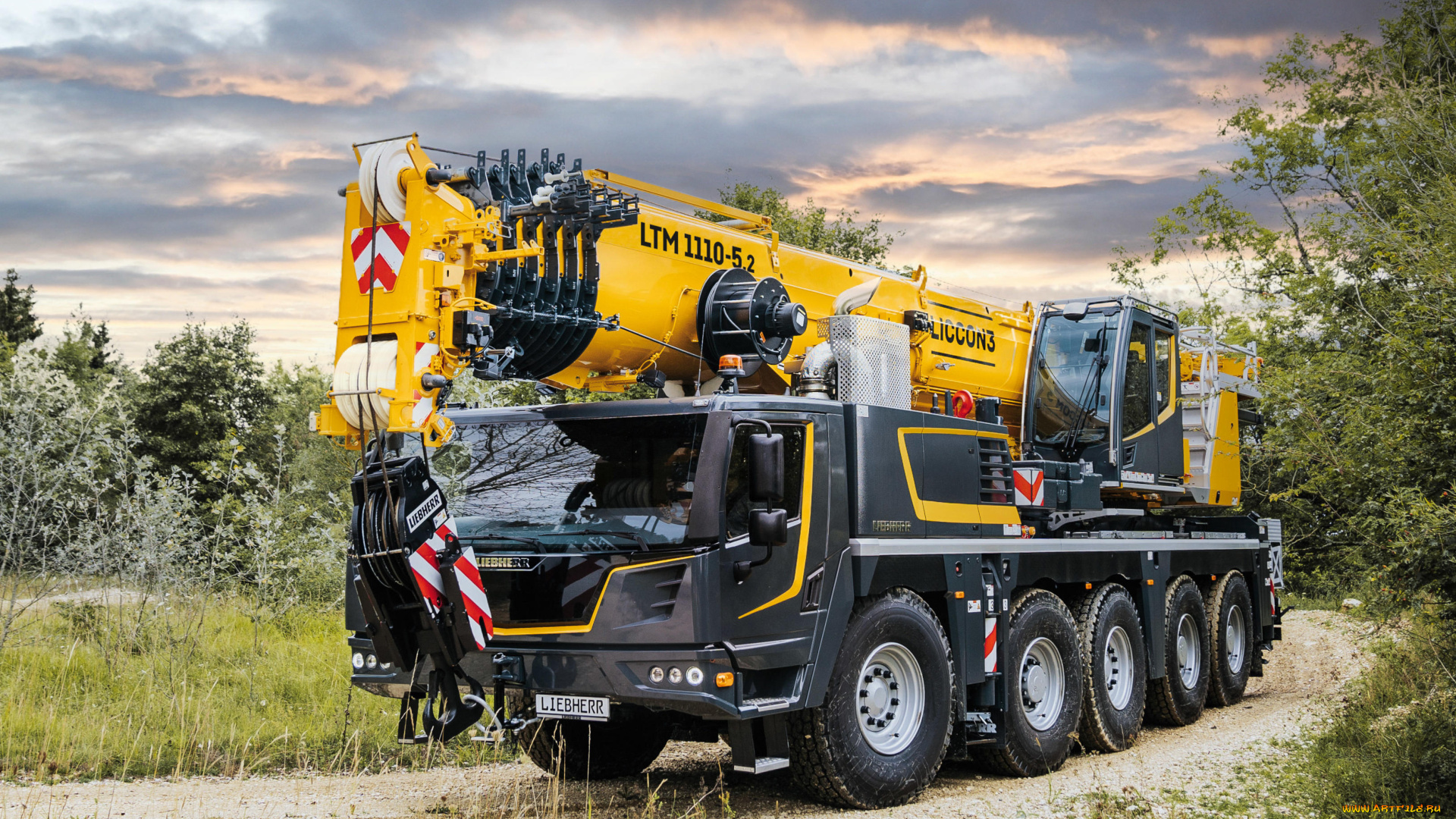 техника, краны, liebherr