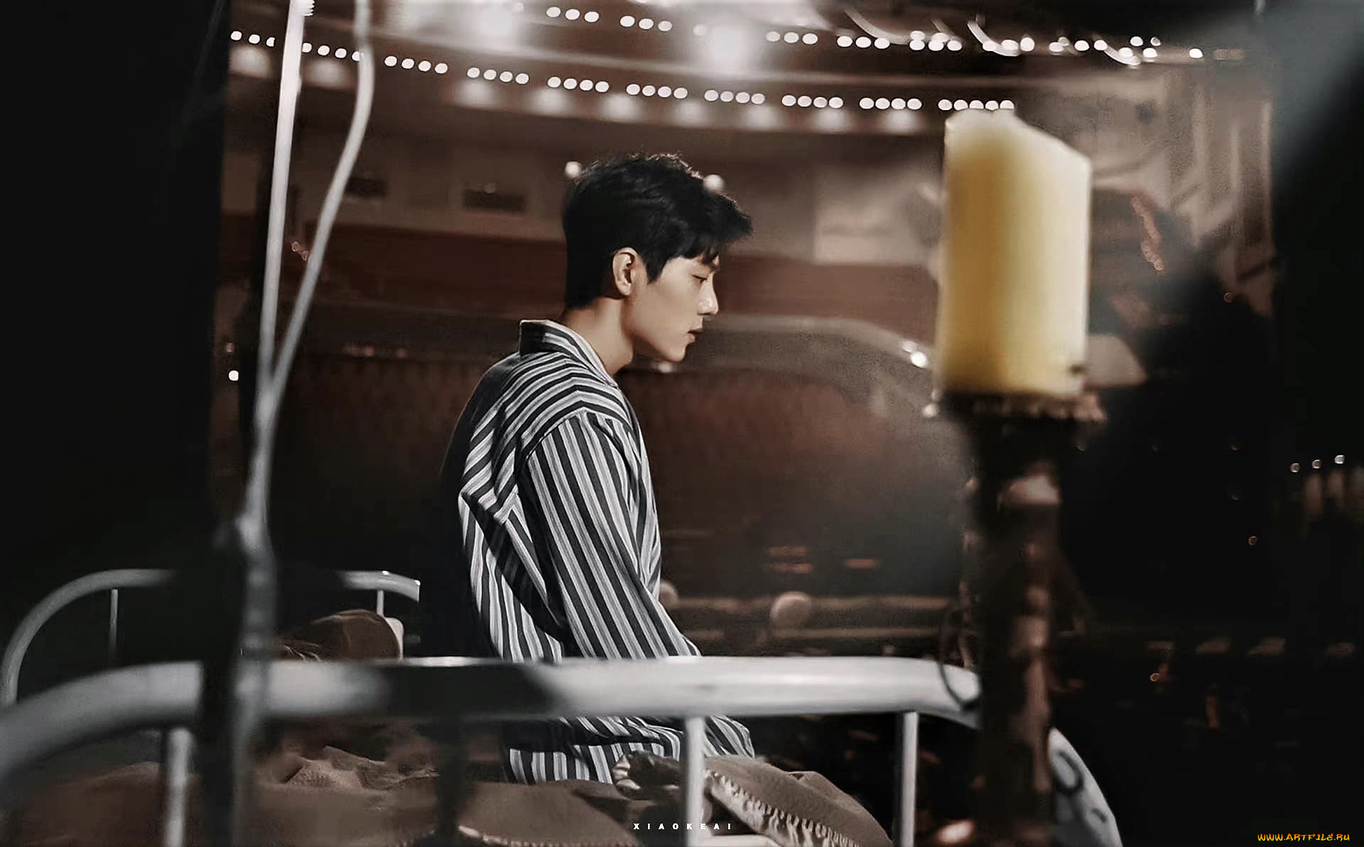 кино, фильмы, a, dream, like, a, dream, пациент, 5, пижама, кровать, свеча