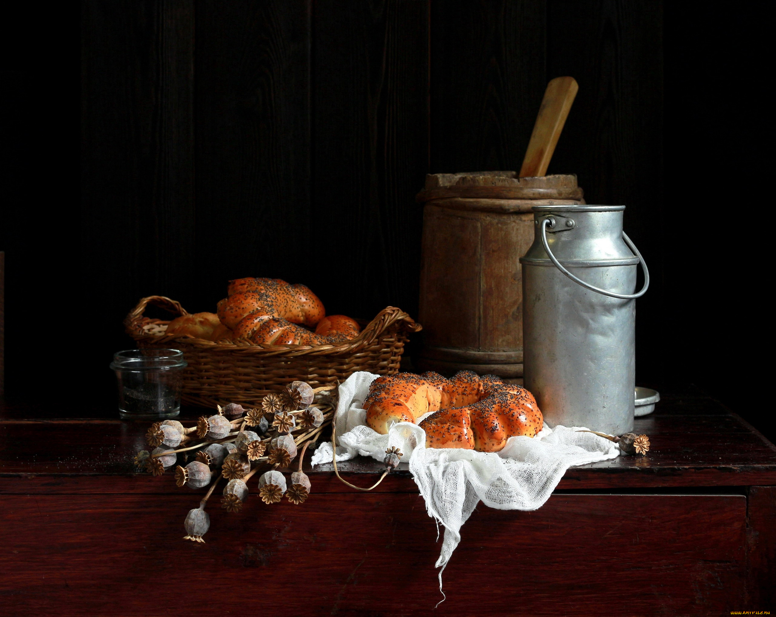 еда, хлеб, , выпечка, мак, сдоба, выпечка