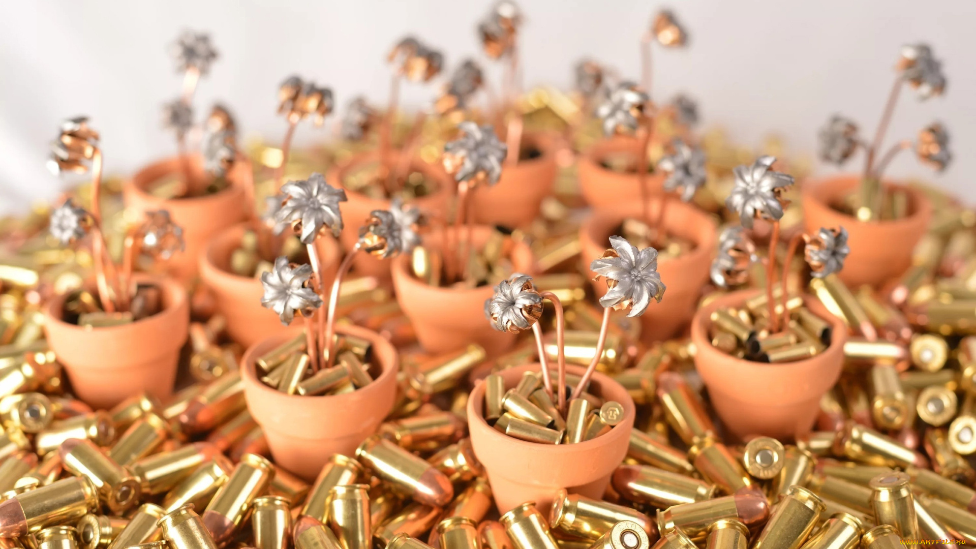 оружие, пулимагазины, пули, цветочки, горшочки, экспансивная, дум-дум