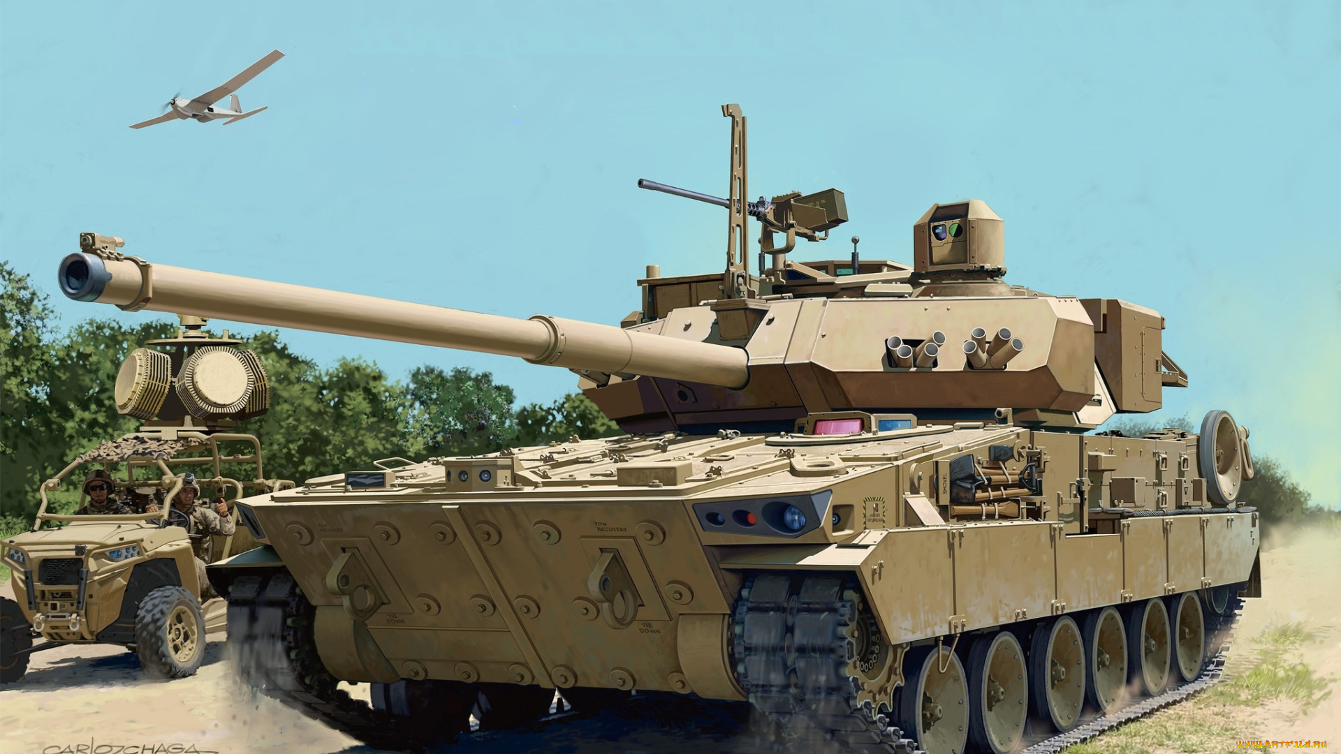 техника, военная, техника, легкий, сша, us, army, пехотный, танк, carlos, chagas, chaga, combat, vehicle, m10, booker, mpf, mobile, protected, firepower