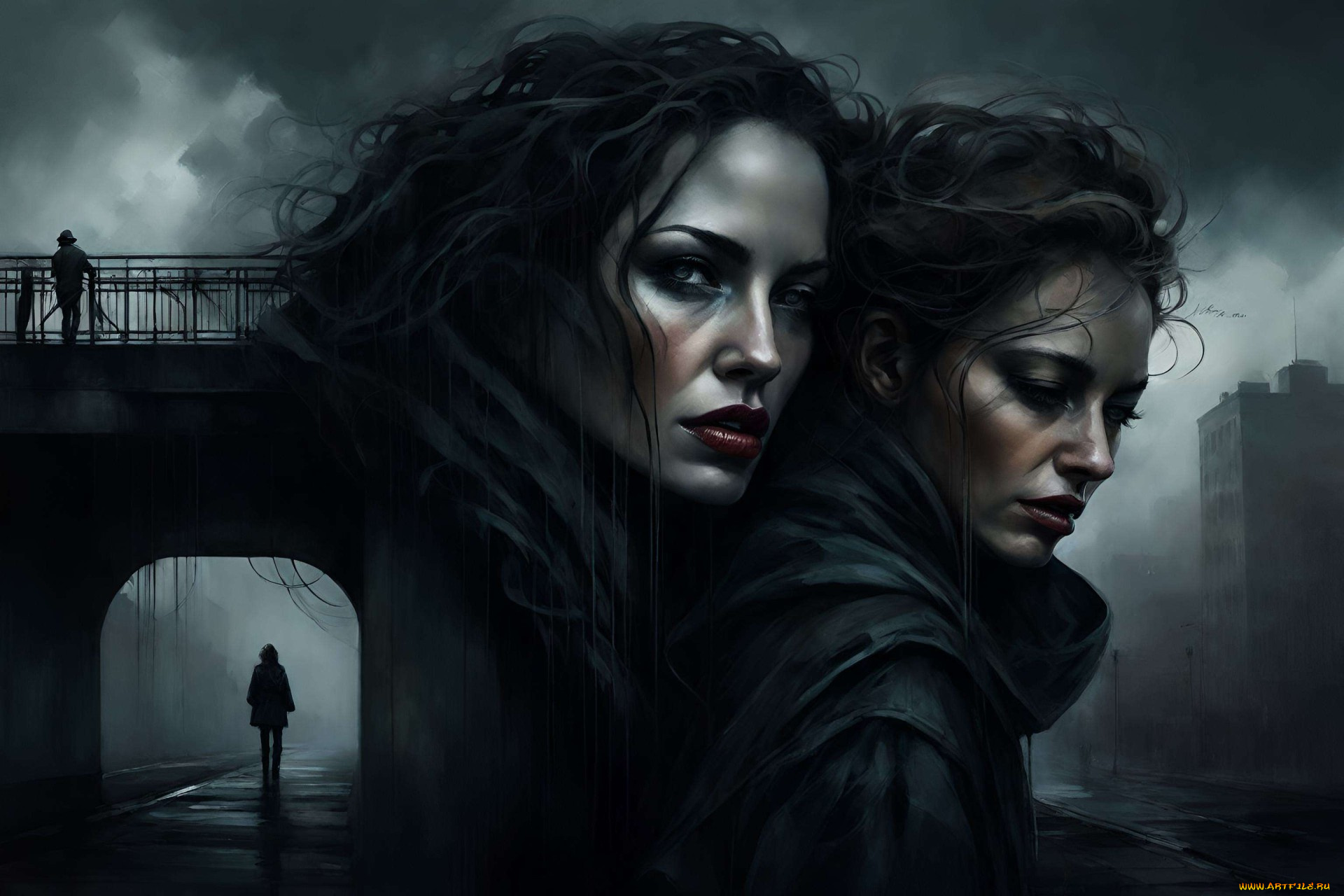 рисованное, люди, нейросети, графика, нейроарт, ai, art, нейронные, сети, рисунки, нейро, искусство