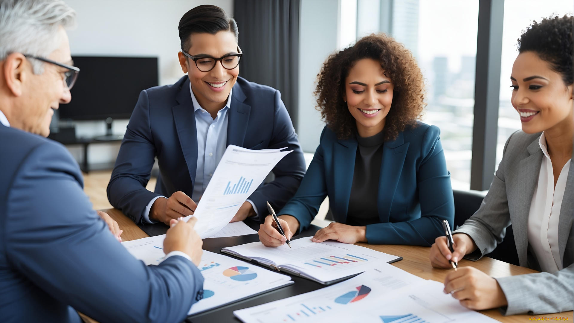 разное, люди, офисные, работники